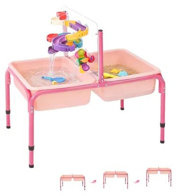 Wassertisch für Kinder, rosa, 55,3 x 40,2 x 21,3 cm
