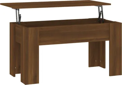 Obrázok produktu pre vidaXL Konferenčný stolík Brown Oak Optics 101x49x52 cm Drevo Materiál