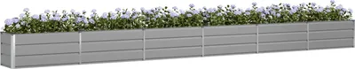 Immagine prodotto di Fioriera Grigio chiaro 580 x 50 x 45 cm Acciaio zincato