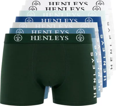 Produktbild von Henleys - "Mactyme" Boxershorts für Herren (7er-Pack) BG2170 (XL) (Bunt)