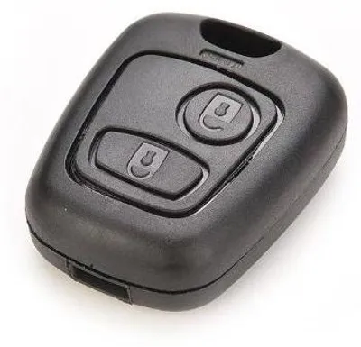 Produktbild von Schlüsselgehäuse für Peugeot 206 mit 2 Tasten /OHNE Schraubenloch/