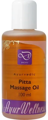 Productafbeelding van Devi Massageolie Pitta Ayurwellness (100 ml)