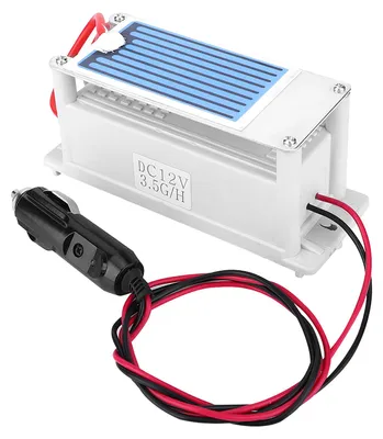 Imagen del producto de Generador de ozono integrado para automóviles, 3,5 g, 12V. Purificador de aire, máquina ozonizadora, herramienta de limpieza