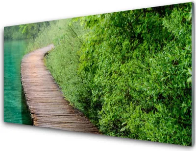 Produktbild von Acrylglasbilder 100x50 Wandbild Druck Brücke Architektur