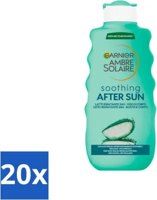 Obrázek produktu pro Garnier - Ambre Solaire - Mléko po opalování - zklidňující - 175 ml - hodnotné balení - 20 kusů