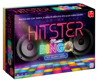Obrázek produktu pro Jumbo Hitster 1110100382, Stolní hra, Párty, 16 rok/roky, 30 min, 30 min