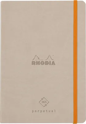 Produktbild von Rhodia RHODIA Perpetual A5 64bl 90g Beige