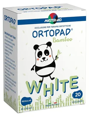 Immagine prodotto di Cerotto Oculare Per Ortottica Ortopad Bianco Regular 20 Pezzi