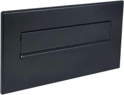 Produktbild von CD-46 Briekasten Frontplatte ohne Namensschild in RAL 7016
