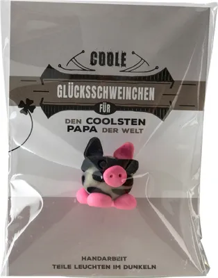 Obrázok produktu pre HERGO prasiatko pre šťastie "Pre najúžasnejšieho otca na svete"