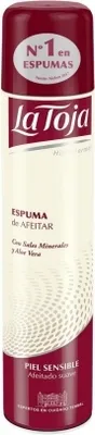 Image de La toja mousse à raser peau sensible 250+50ml
