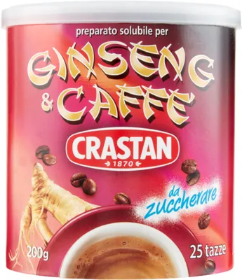 Zdjęcie produktu dla Kawa rozpuszczalna Ginseng Caffe 200g - Crastan