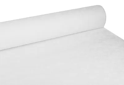 Produktbild von Papiertischtuch mit Damastprägung 100 m x 1,2 m weiss