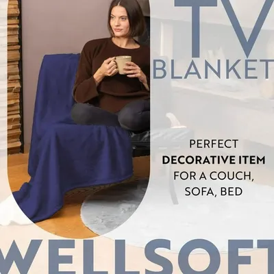 Produktbild von English Home Welsoft Decke - Flauschige TV-Decke 120x170 cm