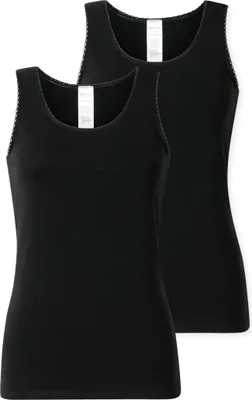Produktbild von Schiesser Damen 2 er Pack Trägertop Gr. 36 sortiert 2