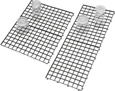 Produktbild von Gläserabtropfmatte Abtropfmatte Barmatte zusamensteckbar 30x20cm - 4 Stück