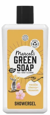 Produktbild von Green Soap Showergel 500ml Vanilla & Cherry Blossom