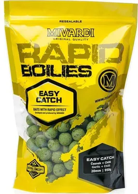 Produktbild von Mivardi Rapid Boilies Easy Catch - Garlic + Chilli 950 g 16 mm