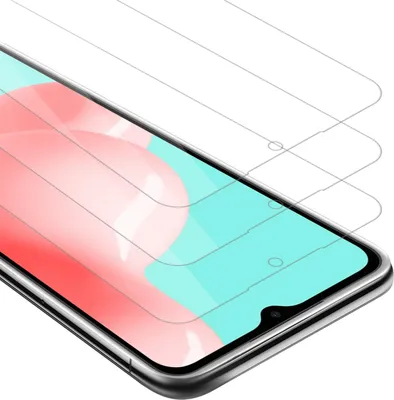 Image de Cadorabo 3x film blindé pour Samsung Galaxy A72 4G / 5G film de protection en naturel film tempéré verre de protection d'écran