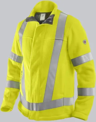 Produktbild von BP Warnschutz-Multinorm-Fleecejacke 2225-860 Gr. M warngelb