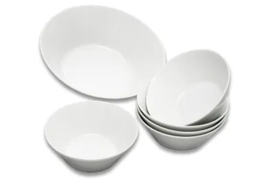 Image de Set de compote Thun Tom, blanc, 7 pièces