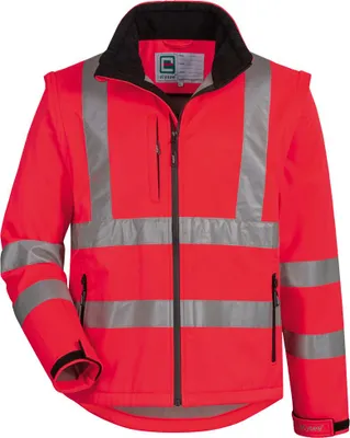 Productafbeelding van CULLEN veiligheidssoftshelljas, maat S (46/48)