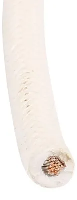 Produktbild von 2 stk 2.5mm Hochtemperaturkabel Draht flexibel Kabel 1 Meter/3.28ft Lang DE de