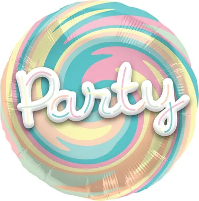 Obrázek produktu pro 3D fóliový balónek -Party 56 cm