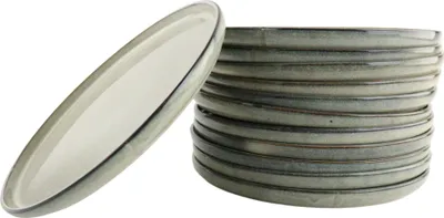 Produktbild von OTIX Dinerborden Bordenset 12 Persoons 27cm Aardewerk BEECHOTIX Speiseplatten Geschirrset 12 Personen 27cm Steingut BEECH