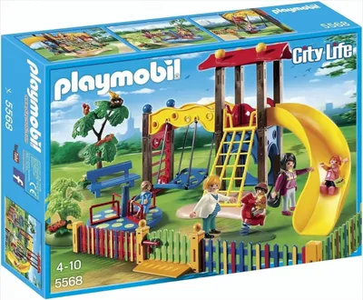 Produktbild von PLAYMOBIL 5568 City Life Kinderspielplatz