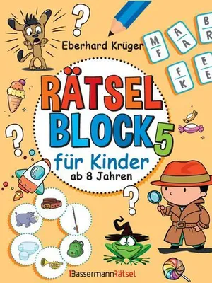 Image de Rätselblock 5 für Kinder ab 8 Jahren (5 Exemplare à 3,99)