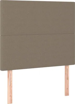 Obrázok produktu pre vidaXL Čelo postele taupe 100x5x118/128 cm látka