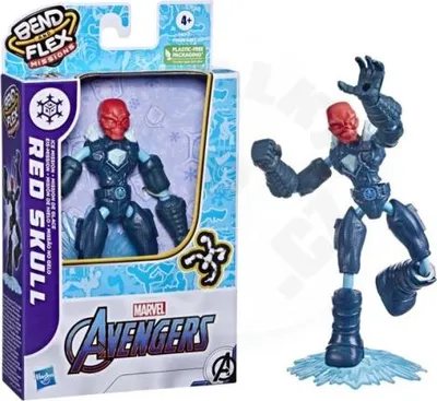 Obrázek produktu pro Hasbro Avengers Bend and Flex Black Red Skull