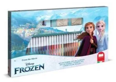 Produktbild von FROZEN 2 - Malset XL, 41-tlg., inkl. Malbuch & Stempel