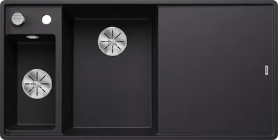 Produktbild von BLANCO AXIA III 6 S-F SILGRANIT schwarz