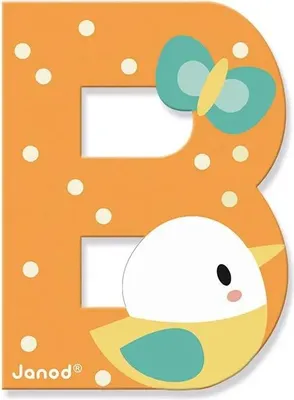 Image de Janod Pure B Alphabet Letter une pièce
