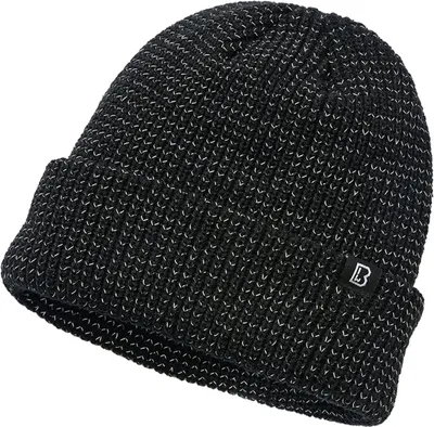 Produktbild von Brandit Reflection Beanie schwarz