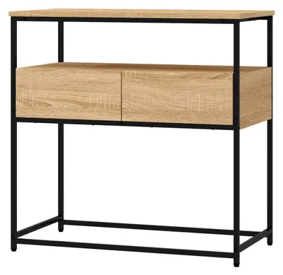 Produktbild von Konsolentisch aus Sonoma-Eiche 75 x 40 x 75 cm Holzwerkstoff