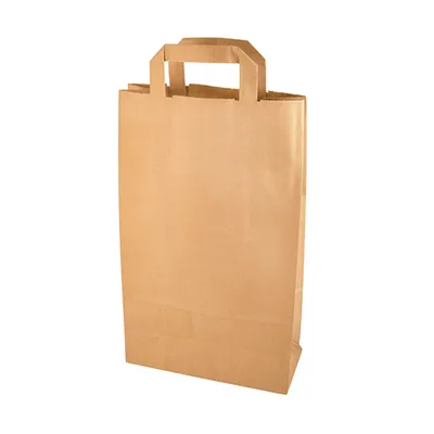 Produktbild von Tragetaschen, Papier 36 cm x 22 cm x 10 cm braun mit Tragegriff