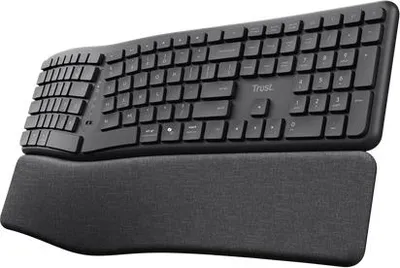 Produktbild von Trust Keyra Ergo Multi Wrls Keyboard Us