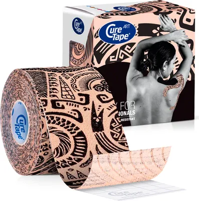 Produktbild von CureTape Art, 5 m x 5 cm, wasserfest, Tattoo