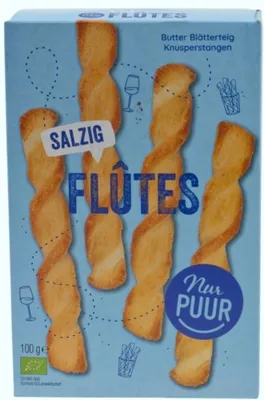 Produktbild von Flûtes - salzig 100g