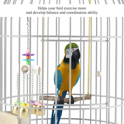 Image de Jouet pour perroquet,Jouet pour animaux,Jouets pour perroquets,Jouets pour oiseaux,Balançoire pour oiseaux