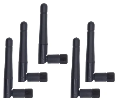 Productafbeelding van 2,4 GHz externe WiFi-antenne, 3 dBi, hoge versterking, SMA-schroefdraad, interne connector. Sterk signaal voor draadloze bewaking