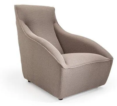 Immagine prodotto di Elegante poltrona da club con rivestimento in velluto per soggiorni eleganti