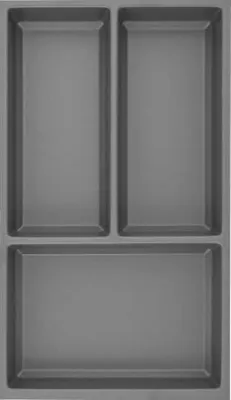 Produktbild von Agoform Besteck Organizer Sky Besteckeinsatz 270x53x473 Kunststoff schiefergrau