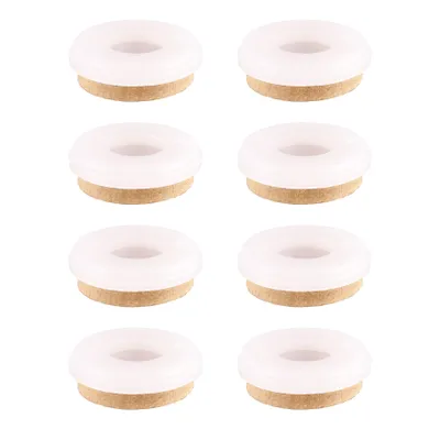 Produktbild von WAGNER QuickClick® Filzgleiter Spezial SYNO - 8er-Set Ersatzgleiter Ø 25 mm - für Basis Ø 25 mm - DE Ware - 15784300