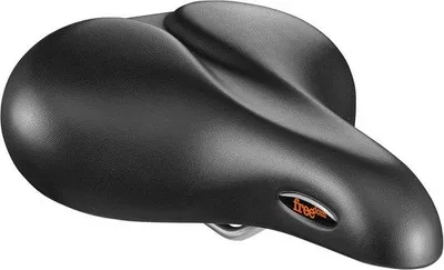 Productafbeelding van Famanu damesfietszadel - Comfortabel en waterdicht, zwart
