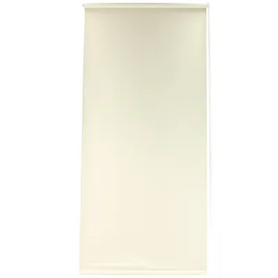 Produktbild von Seitenzugrollo verdunkelnd Ready to Fix Klemmfix Fensterrollo ohne Bohren 100 x 160 cm creme