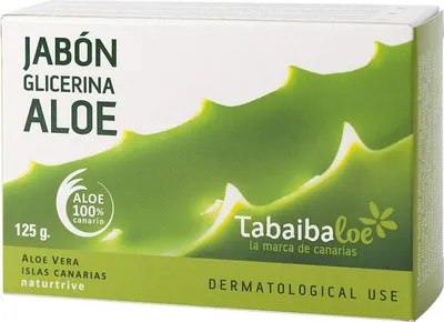Produktbild von Tabaibaloe Glycerin Seife mit Aloe Vera 125g